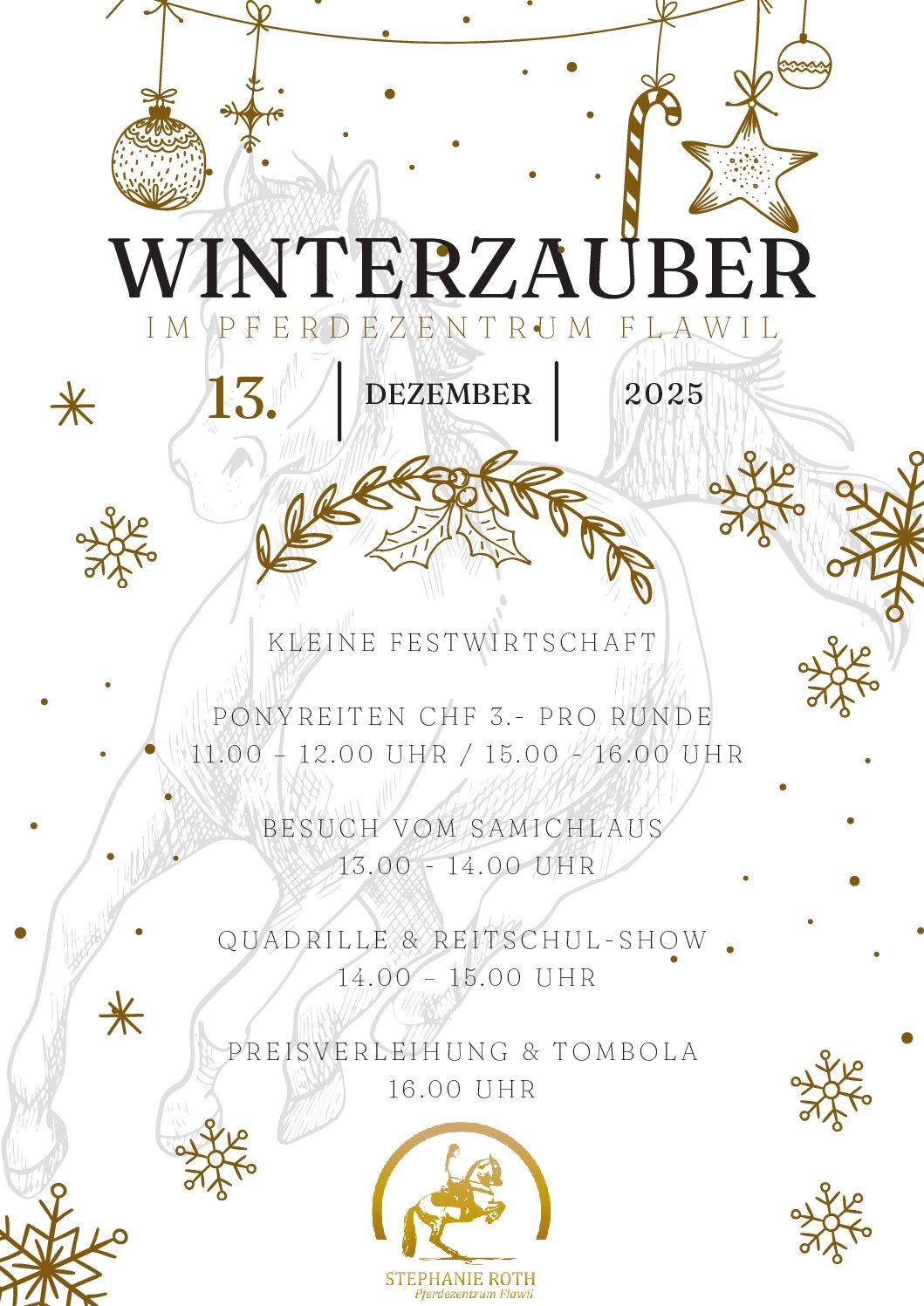 Winterzauber im Pferdezentrum Flawil (1)